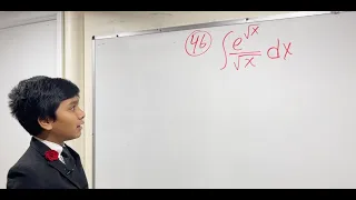 Integral Calculus # 46: Learn Calculus from World's Youngest Professor