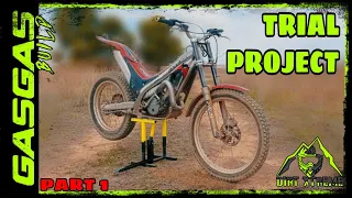 ✅ Moto de TRIAL SEGUNDA MANO: PART 1. Gas Gas TXT 250 PRO Project BUILD. Restaurar Moto TRIAL BARATA