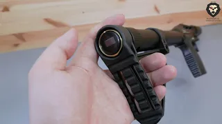 Пневматическая винтовка EDgun Леший 4.5 мм (350 мм, Удлиненная, PCP видео обзор 4k