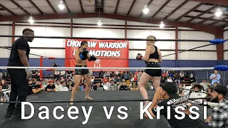 Choctaw Warrior Promotions 4 Dacey vs Krissi