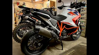 KTM 1290 Super Adventure Wings exhaust - 4 different sounds