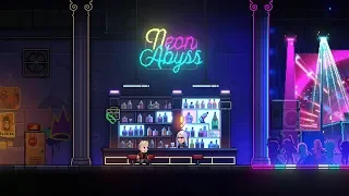 + Neon Abyss + PREVIEW / Trailer + Great Rogue-like Pixel Art +