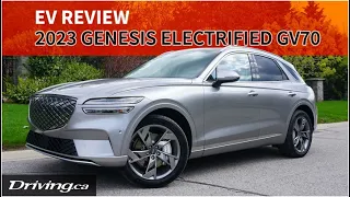 2023 Genesis Electrified GV70 | EV Review | Driving.ca