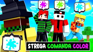 HO GIOCATO a STREGA COMANDA COLOR su MINECRAFT