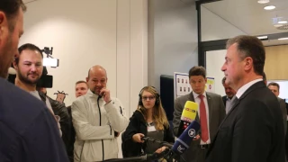 Claus Weselsky nach der zweiten DB-Tarifrunde in Frankfurt