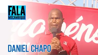 Daniel Chapo foi recebido em ambiente de festa pelos membros e simpatizantes da Frelimo em Inhambane