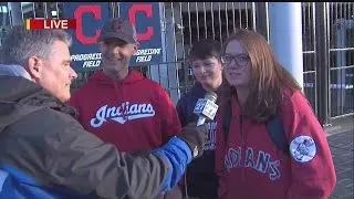 Live at Progressive Field Indians watch party