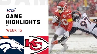 Broncos vs. Chiefs Week 15 Highlights | NFL 2019