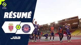 AS MONACO - TOULOUSE FC (1 - 2) - Highlights - (ASM - TFC) / 2023-2024