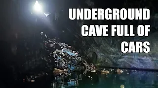 Car Cave In WALES! | Found 1000s Of Cars (Very Dangerous)