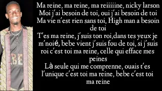 high man- ma reine ( paroles/lyrics )
