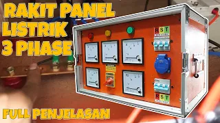 RAKIT PANEL LISTRIK GENSET SOUNDSYSTEM 3 PHASE