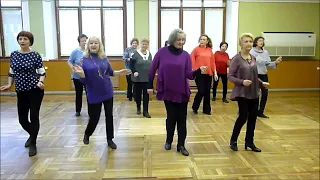 Танцы в линию (65+), "Золотой возраст", г.Витебск,  She Bangs-Ricky Martin