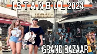 Explore Istanbul's Grand Bazaar In 2024 - Ultimate Shopping Tour In 4k Ultra Hd!