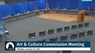 City of Moorhead - Art and Culture Commission Meeting - January 23, 2023