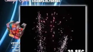 Feu d'artifice: compact Etoile de Ardi