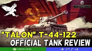 "Talon" T-44-122 (Tank Review) || *OFFICIAL* || World of Tanks: Mercenaries