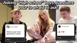 asking  boys what you are too afraid to ask *brutal*