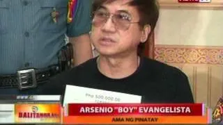 BT: Isa sa mga suspek sa pagpatay kay Venson Evangelista, nahuli na