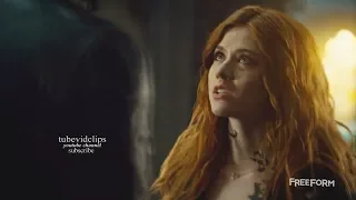 Shadowhunters 2x19  Clary Talk with Luke - Izzy & Raphael Scene Season 2 Episode 19