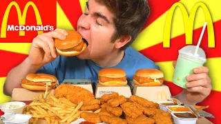 MCDONALDS McMUKBANG FEAST! • FILET-O-FISH FRIDAY, 20pc Chicken Nuggets, McChicken, & more!