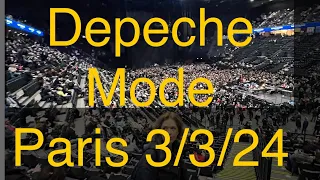 DEPECHE MODE Live PARIS 3/3/24 Full concert Memento Mori Tour