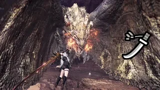 [MHW:I] Long Sword Gold Rathian Solo 5'09''68 (No Trap, No Palico)