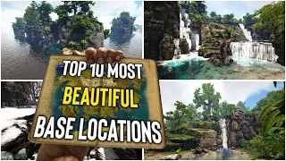 ARK: Lost Island - Top 10 Most BEAUTIFUL Base LOCATIONS