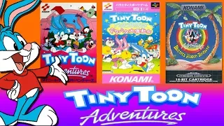 Tiny Toon: LA TRILOGIA DE ORO DE KONAMI! (NES - SNES - SEGA GENESIS) (Family - Super Ninendo)
