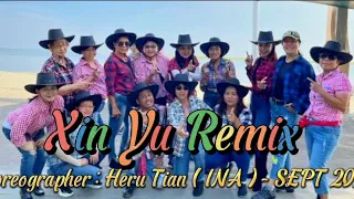 Xin Yu Remix / Line Dance/ Choreographer Heru Tian ( INA )
