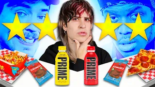 Rating Youtuber Products (Mr. Beast, Faze Rug & More)