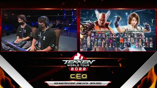 CEO 2022 Tekken 7 TOP 8 - DONUTS USG GEN vs DONUTS RANGCHU