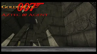 GoldenEye 007 N64 - Aztec - 00 Agent Tutorial #19