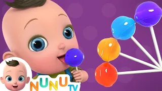 Learn Colors With Lollipop | Kids Songs & Nursery Rhymes | NuNu Tv