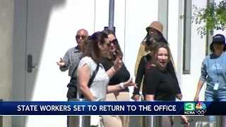 Gov. Newsom's mandate for state workers to return to the office gets a mixed reaction