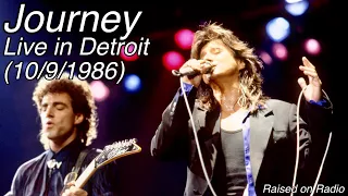 Journey - Live in Detroit (October 9th, 1986) [Best Source]