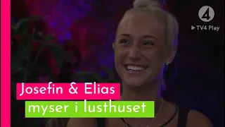 Elias och Josefin går på en romantisk dejt i lusthuset - Love Island Sverige