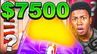 $7500 NBA Mystery Box Builds My Team