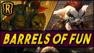Barrels of Fun (Keg Control) | Season of Fortune | LoR Game | Legends of Runeterra