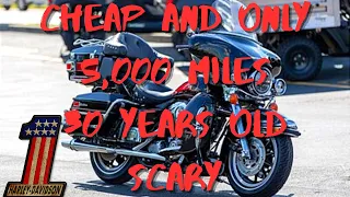 Older Used Harley-Davidsons With Low Miles are Scary