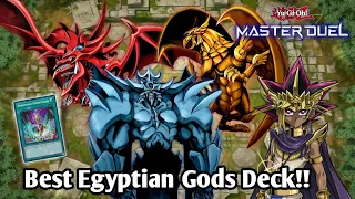 Best Egyptian Gods Deck!! - Draw 2 With Tokusano Shinkyojin! | Yu-Gi-Oh Master Duel