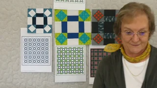 Quilting Tips & Techniques 256 - How to make and play with a Rolling Stone block.