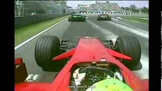 GP Canada 2008: Ultrapassagem de Felipe Massa entre Barrichello e Kovalainen