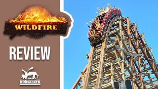 Wildfire Review - Top Tier Wooden Aggressiveness | RMC Topper Track | Kolmården Djurpark