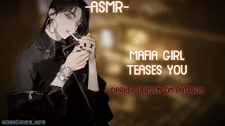 [ASMR] [ROLEPLAY] mafia girl teases you (binaural/F4A)