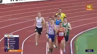 CAMPEONATO EUROPEO DE ATLETISMO : 800M FINAL VARONES.