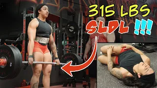 World Record Holding Powerlifter Gets Destroyed by Bodybuilding Leg Day