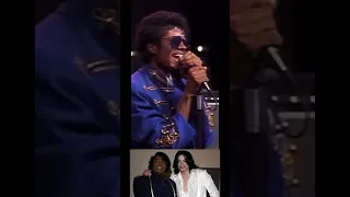 Michael Jackson and James Brown in 1983