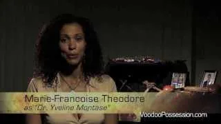 Voodoo Possession: Marie-Francois, the director and the joys of getting stabbed.