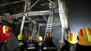 Dozens killed in industrial facility blaze in Chinese city of Anyang